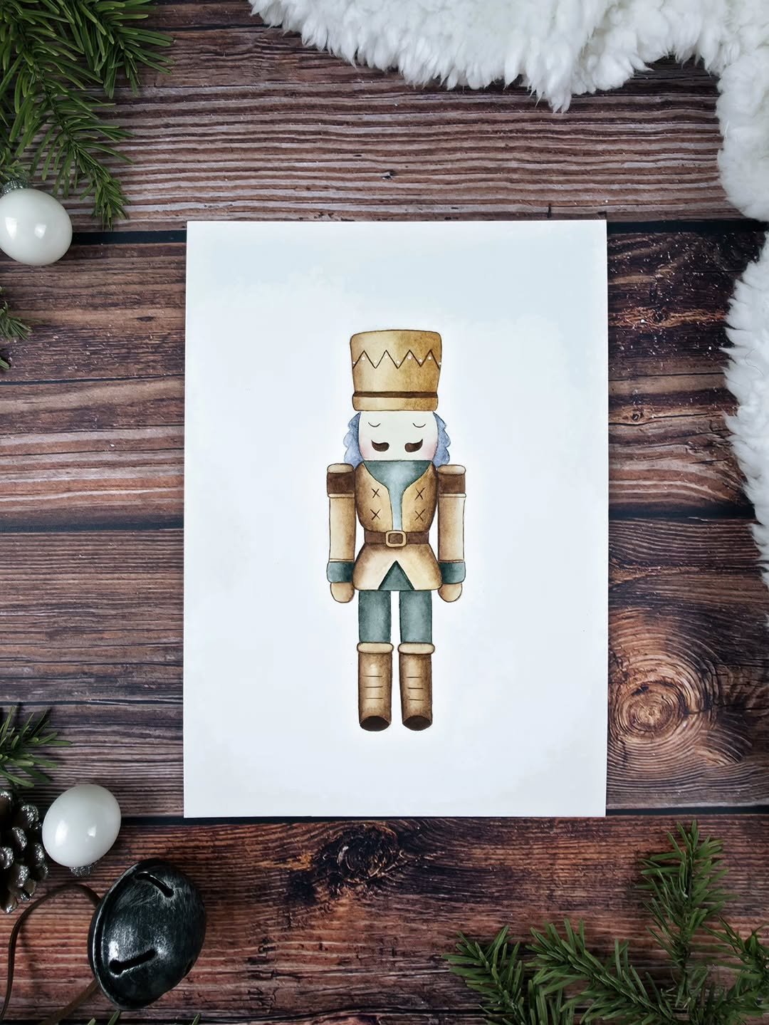 [ILLUSTRATION AQUARELLE] Casse-Noisette 2.0 🎄Pourquoi 2.0 Parce que l’an dernier, j’en avais p