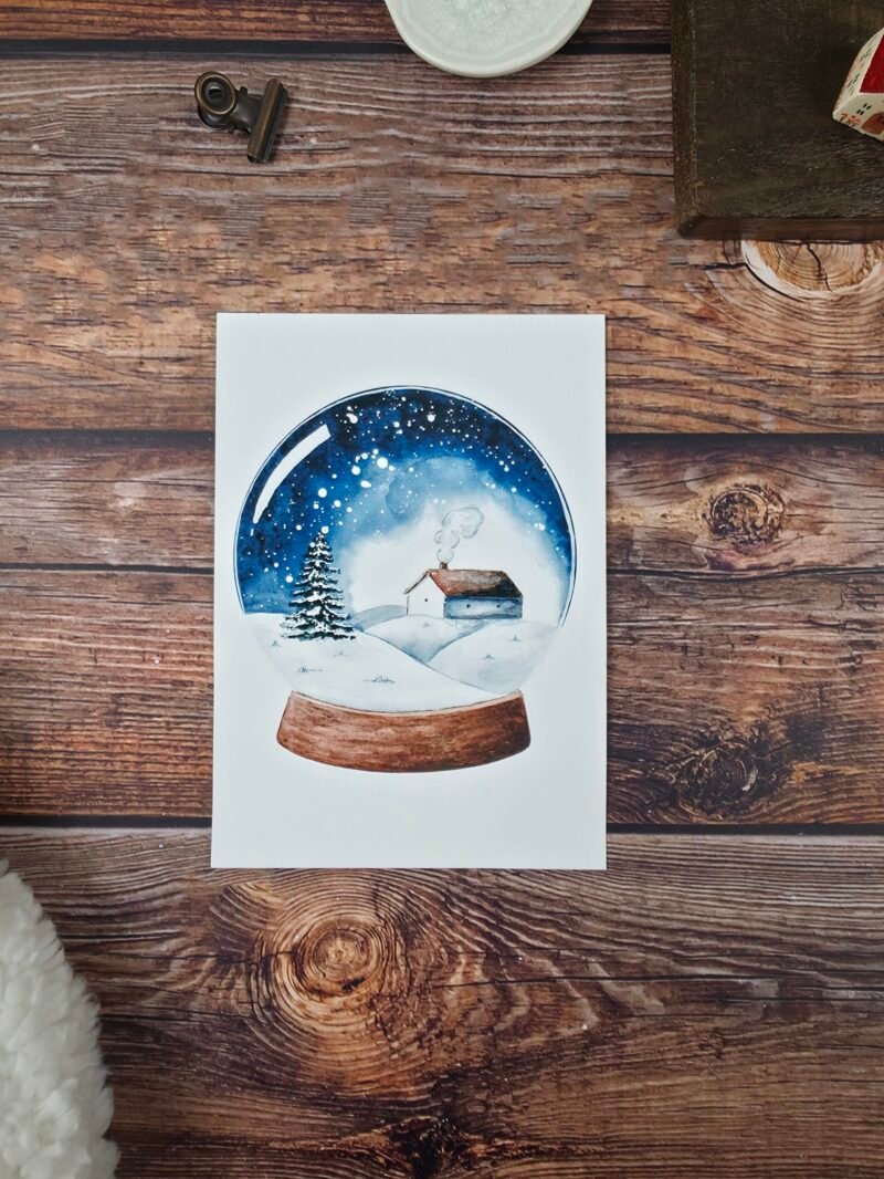 Boule à neige A6 - imparfait