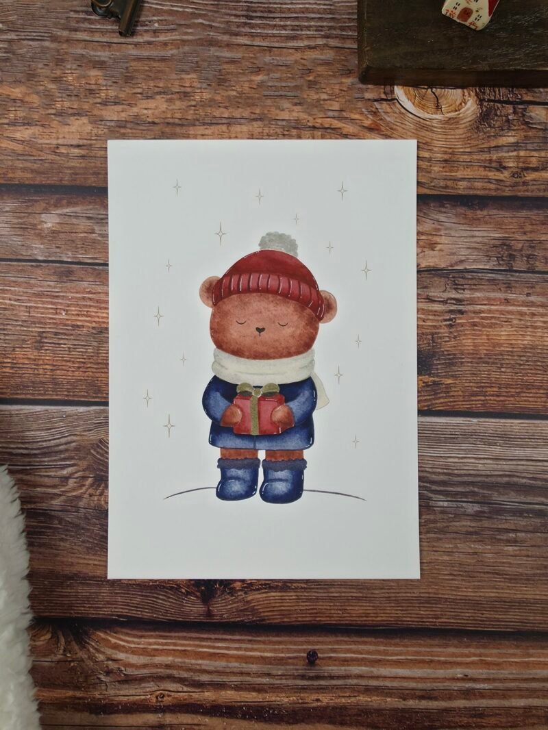 Porteur de cadeau A5 - imparfait