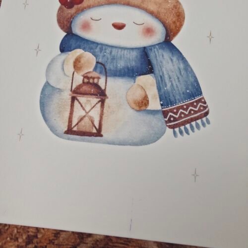 Boule à neige A6 - imparfait