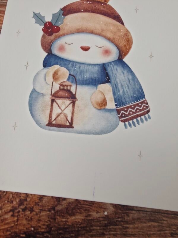 Boule à neige A6 - imparfait