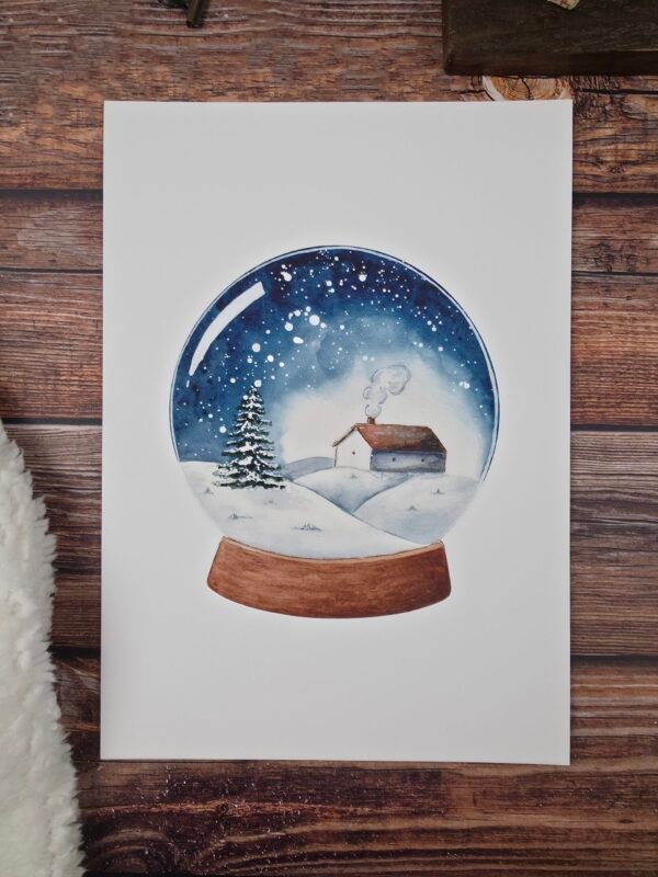 Boule à neige A4 - imparfait