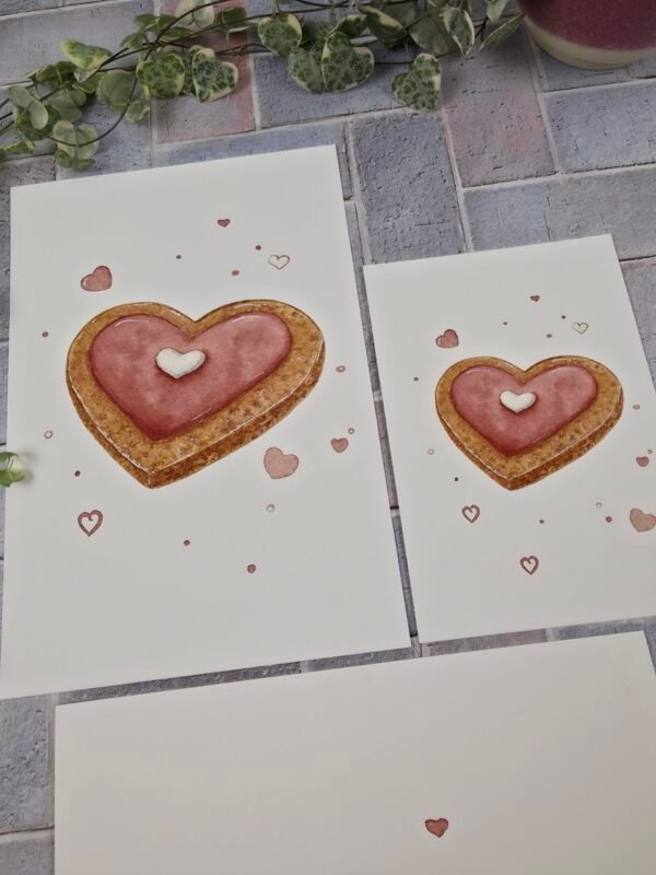 Biscuit cœur gourmand