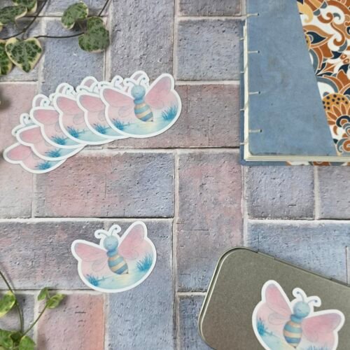 Sticker "Abeille rêveuse"