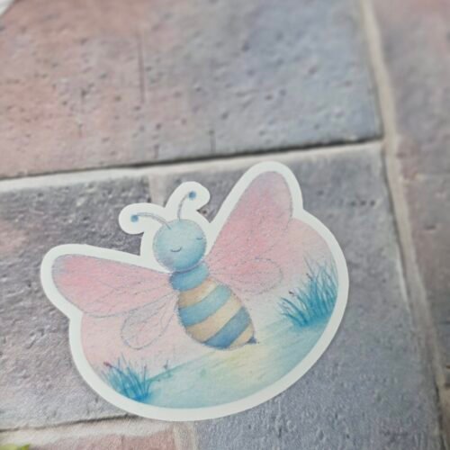 Sticker "Abeille rêveuse"
