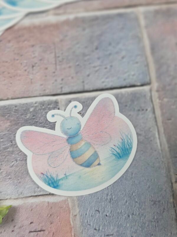 Sticker "Abeille rêveuse"