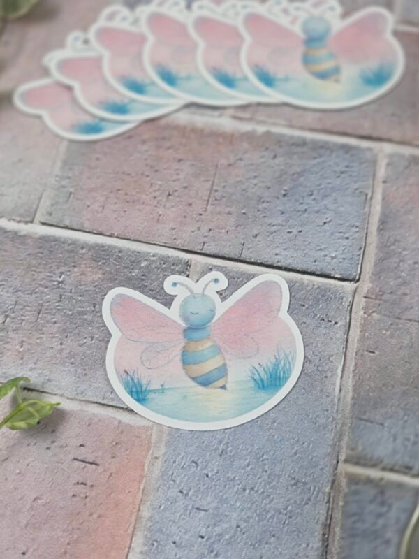 Sticker "Abeille rêveuse"