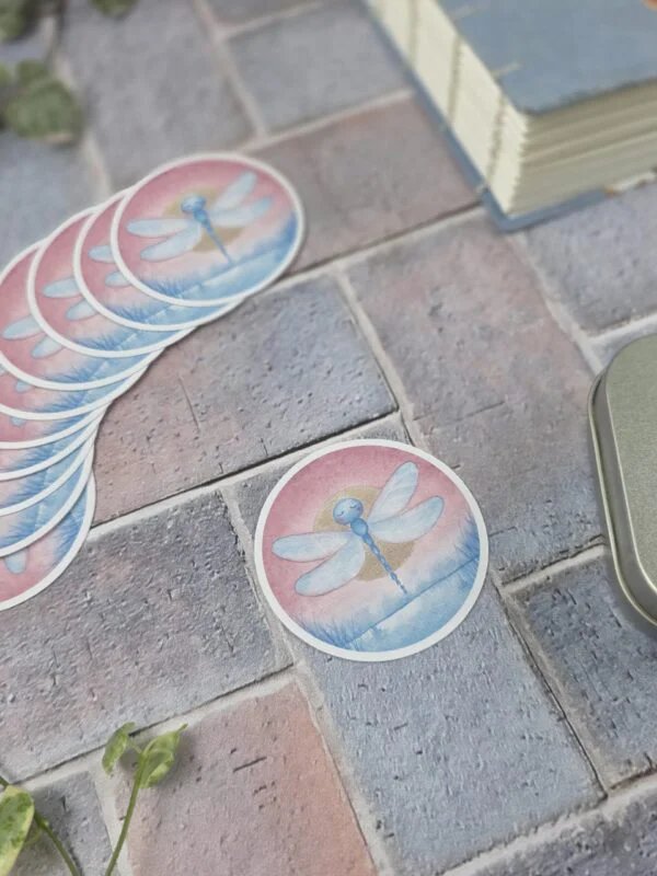 Sticker "Libellule"