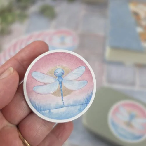 Sticker "Libellule"