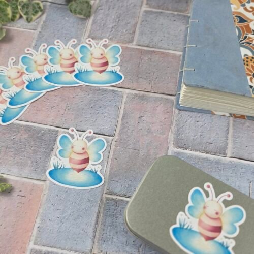 Sticker "Abeille lumineuse"