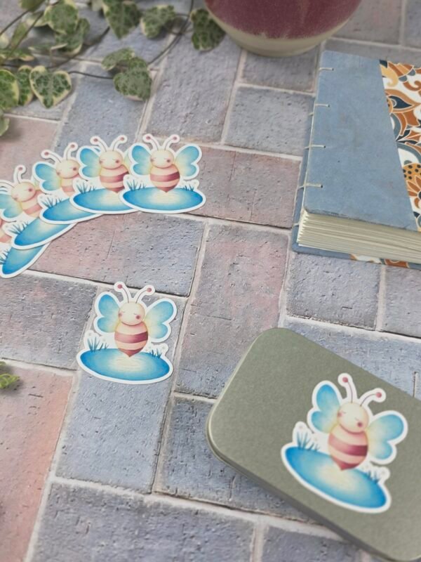 Sticker "Abeille lumineuse"