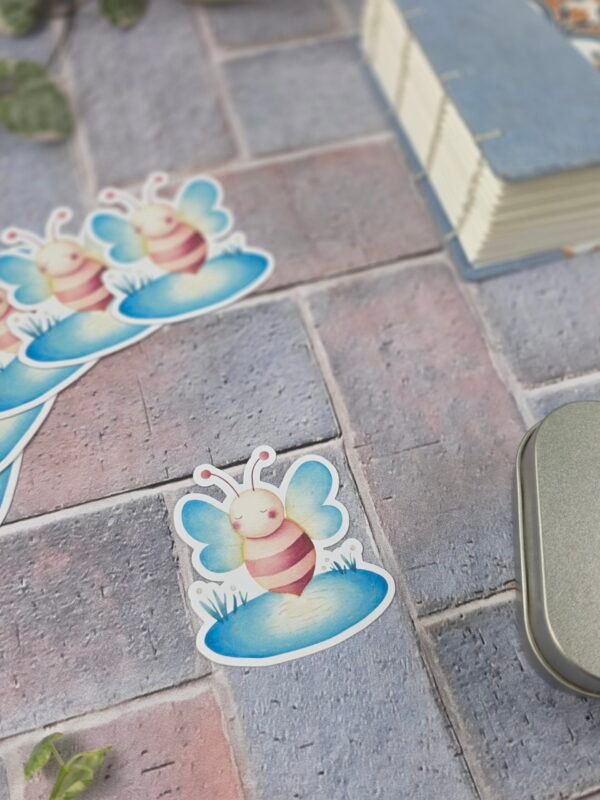 Sticker "Abeille lumineuse"