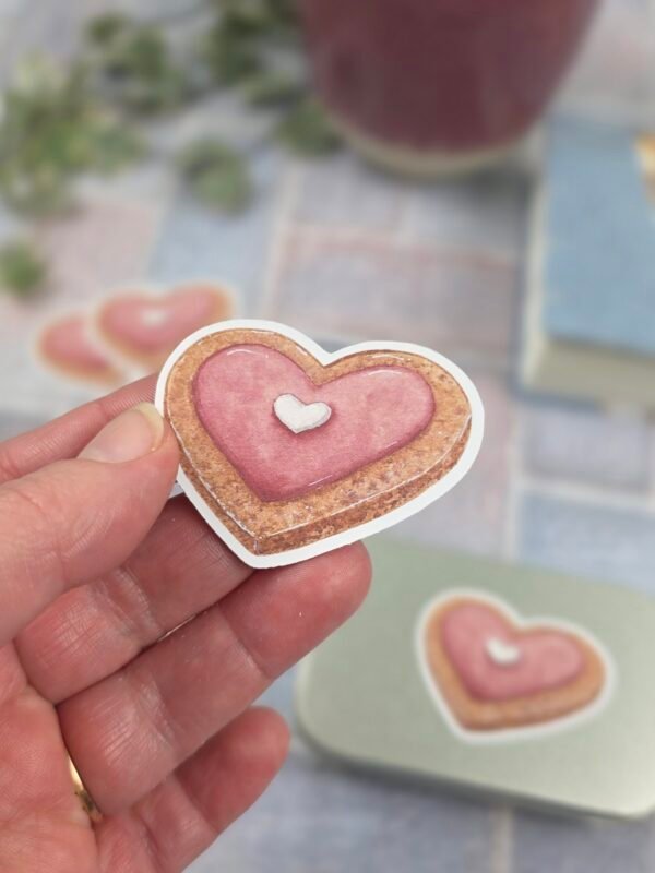Sticker "Biscuit cœur gourmand"