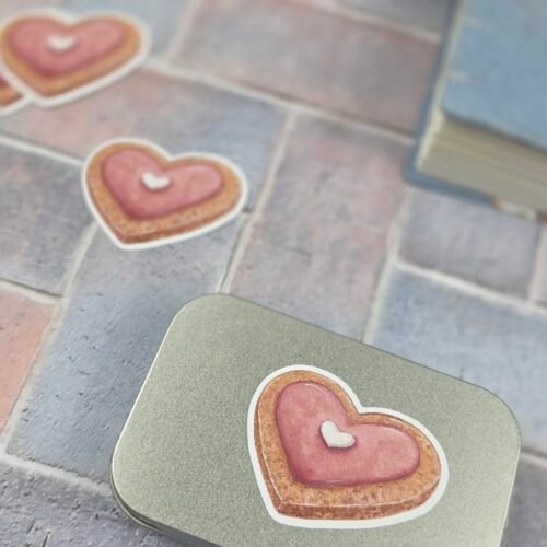 Sticker "Biscuit cœur gourmand"