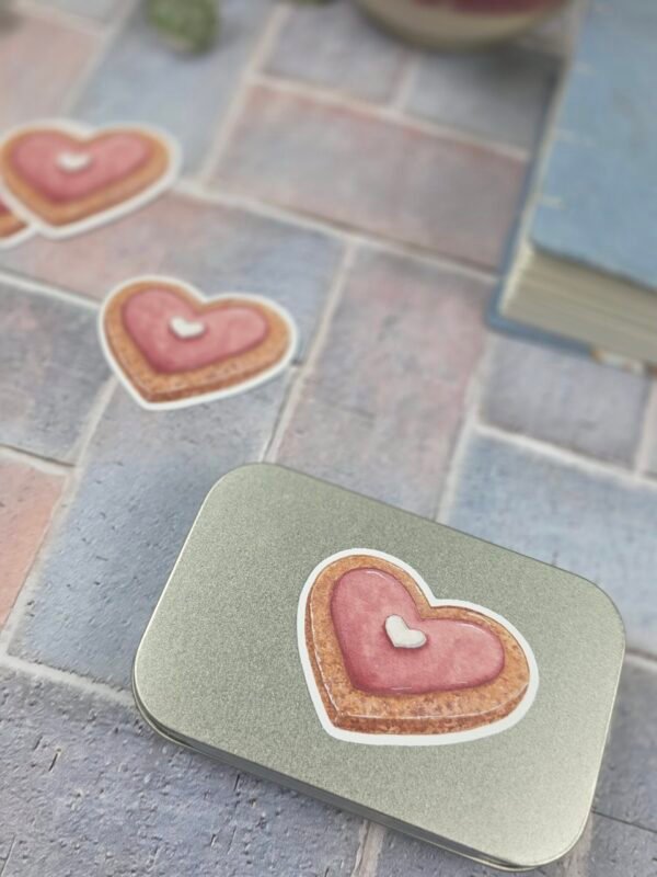 Sticker "Biscuit cœur gourmand"