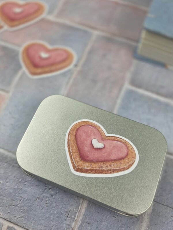 Sticker "Biscuit cœur gourmand"