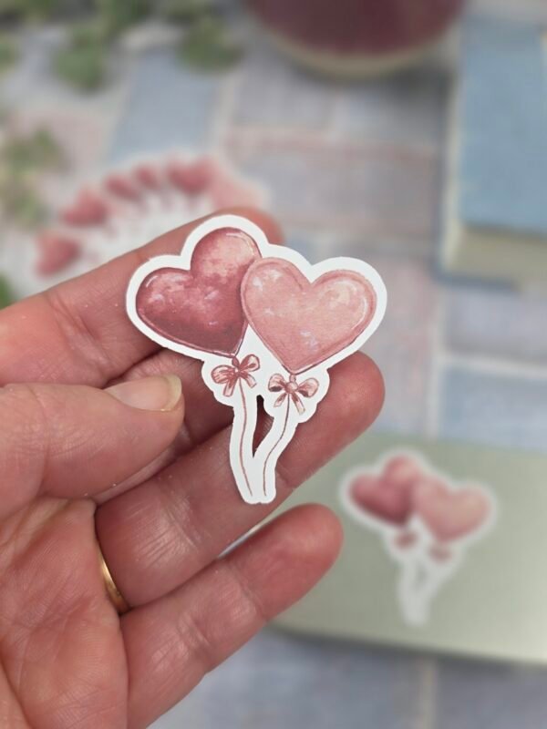 Sticker "Cœurs en douceur"