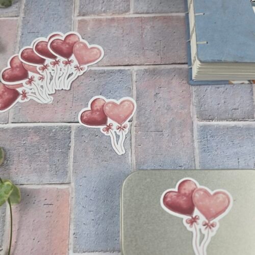 Sticker "Cœurs en douceur"