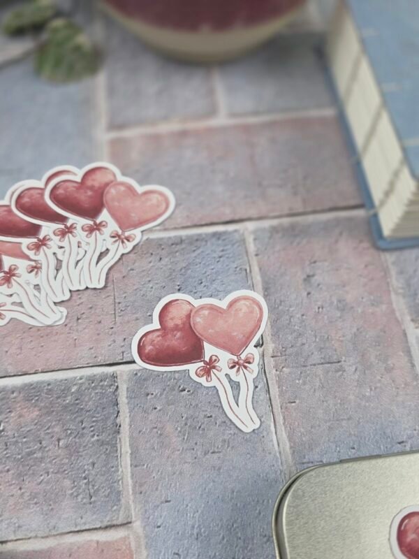 Sticker "Cœurs en douceur"