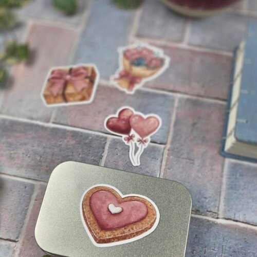 Lot stickers "Les Douceurs du Cœur"