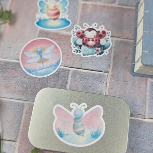 Lot stickers insectes