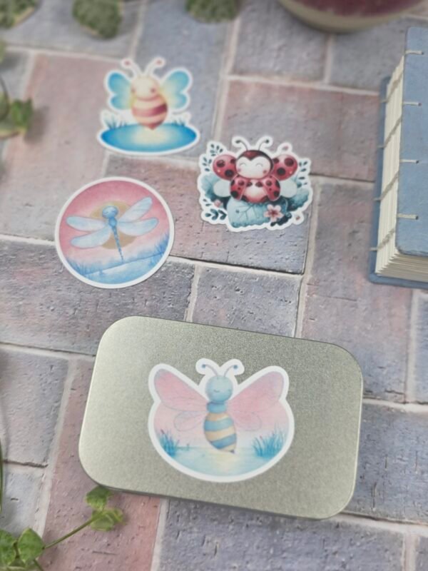 Lot stickers insectes