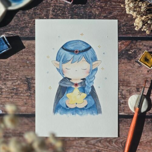 Peindre un monde enchanté à l'aquarelle