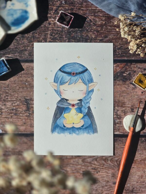 Peindre un monde enchanté à l'aquarelle