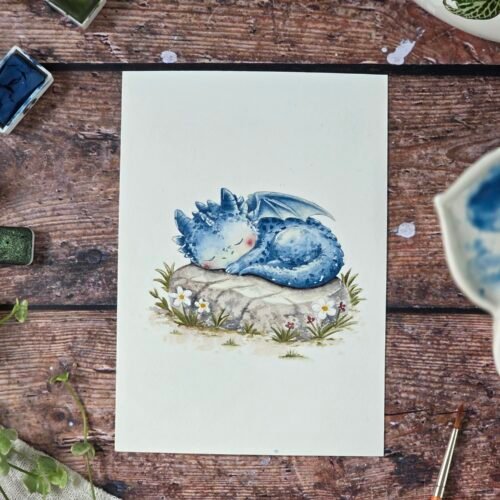 Peindre un monde enchanté à l'aquarelle