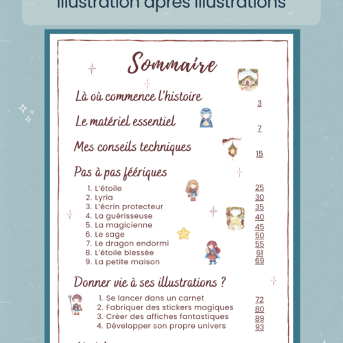 Peindre un monde enchanté à l'aquarelle