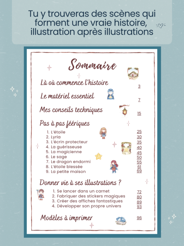 Peindre un monde enchanté à l'aquarelle