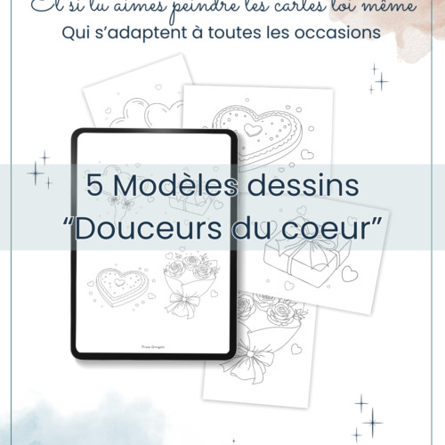 Présentation fete des mères Modèles « Douceurs du Cœur »