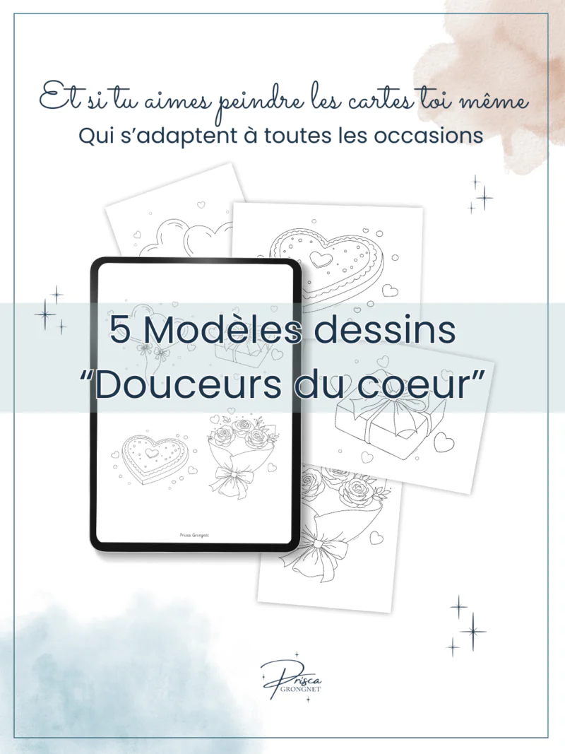 Présentation fete des mères Modèles « Douceurs du Cœur »
