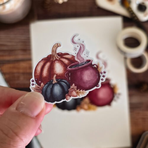 Sticker « Chaudron magique »