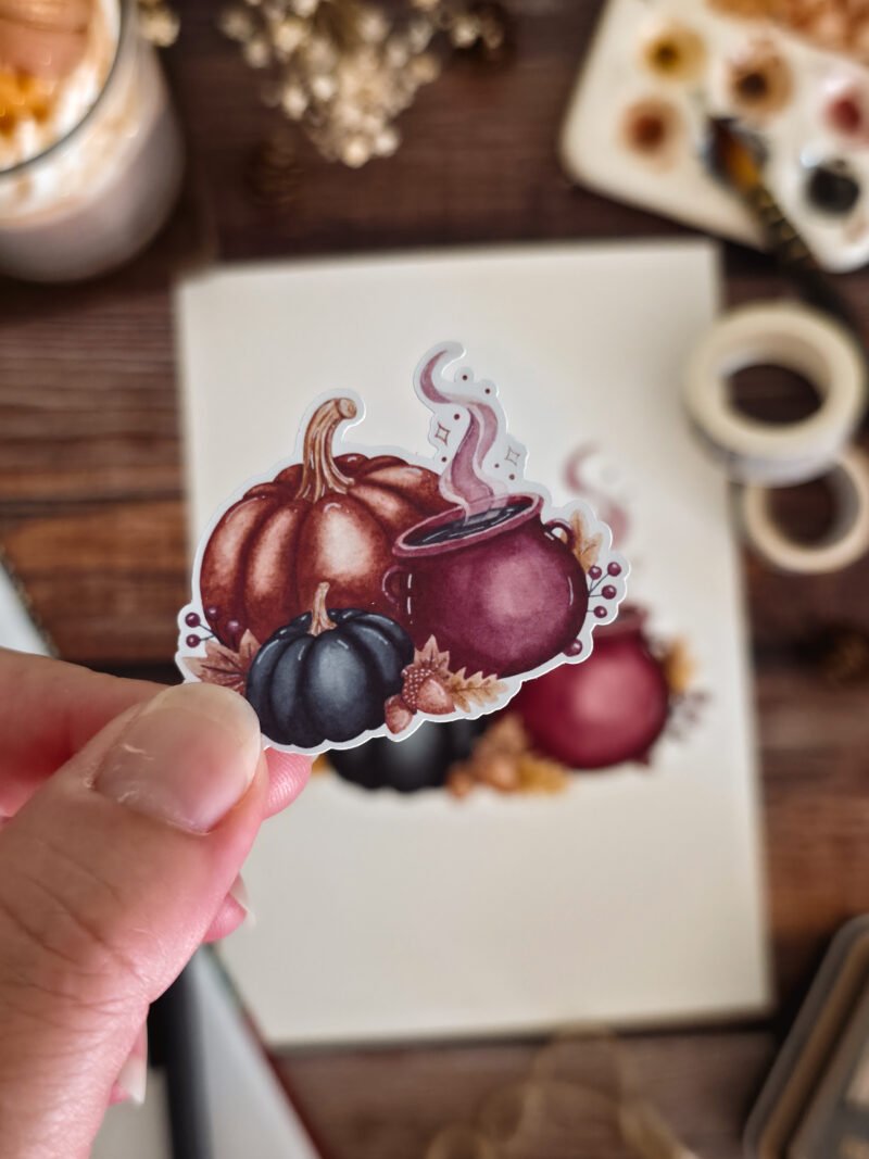 Sticker « Chaudron magique »