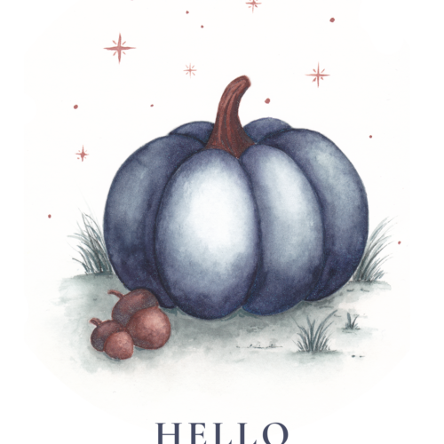 Blue pumpkin