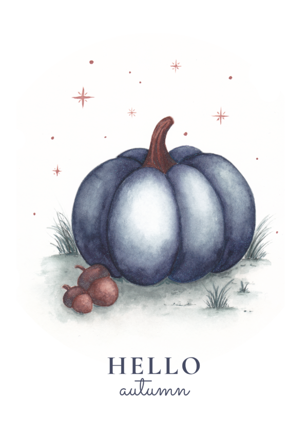 Blue pumpkin
