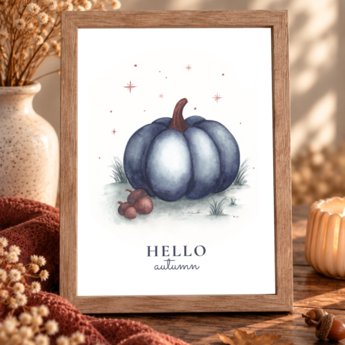 Blue pumpkin
