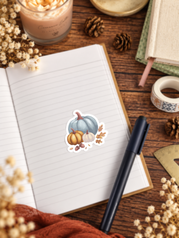 Sticker "Trio de citrouilles"