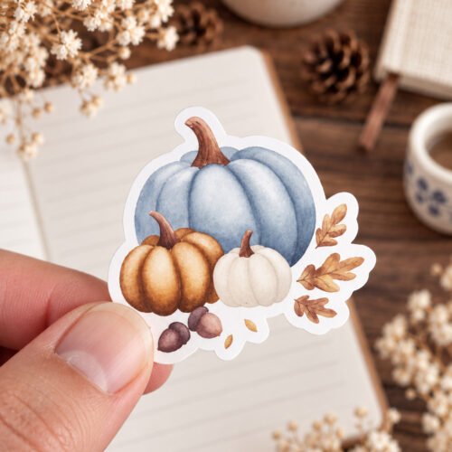 Sticker "Trio de citrouilles"