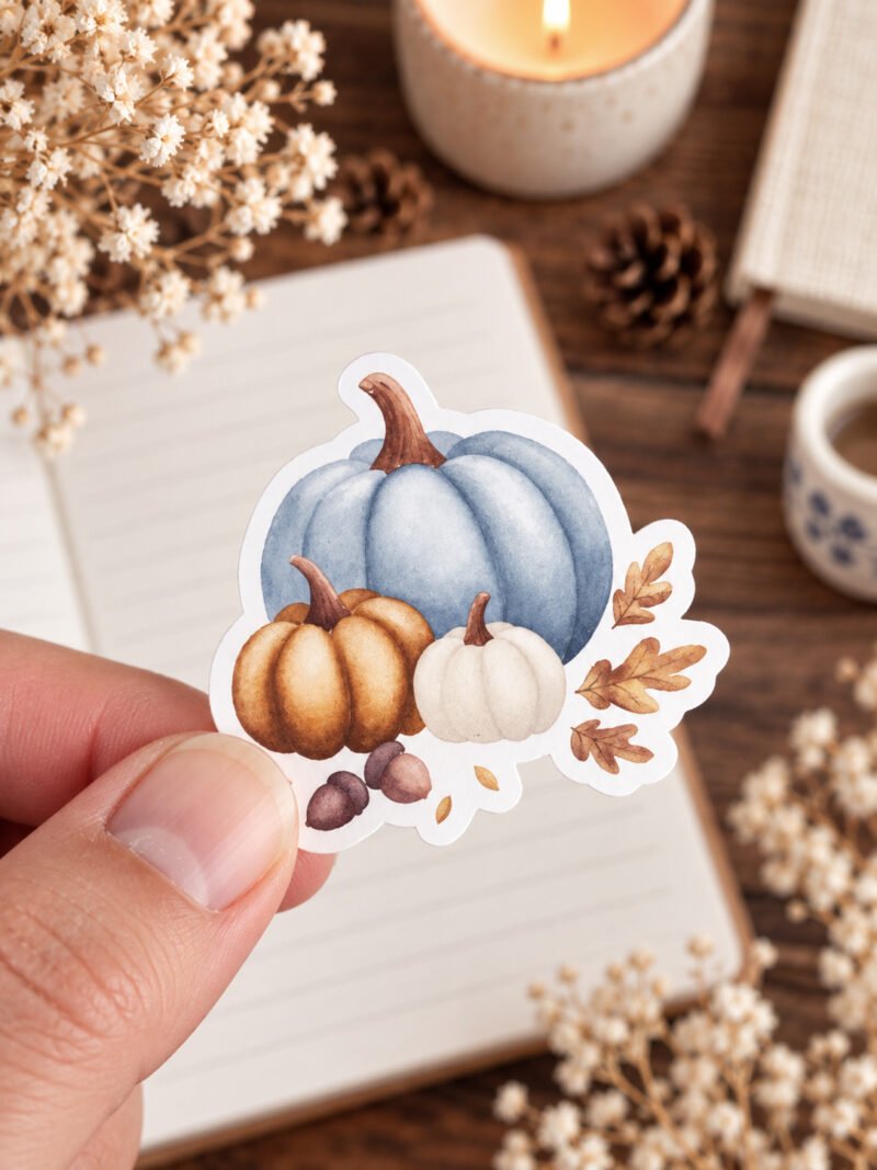 Sticker "Trio de citrouilles"